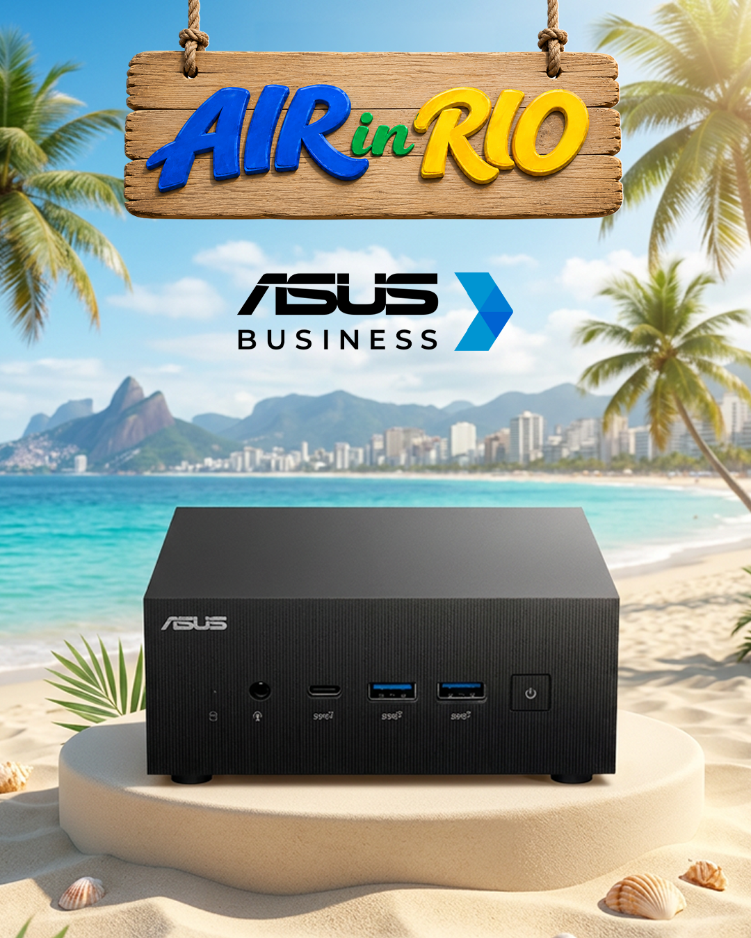 ASUS COMPONENTES · AIR in RIO