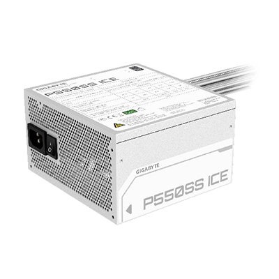 FUENTE 550W GIGABYTE 80 PLUS SILVER GP-P550SS ICE