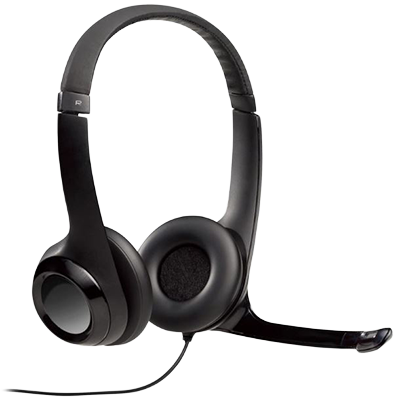 AURICULARES + MIC LOGITECH H390 USB NEGRO
