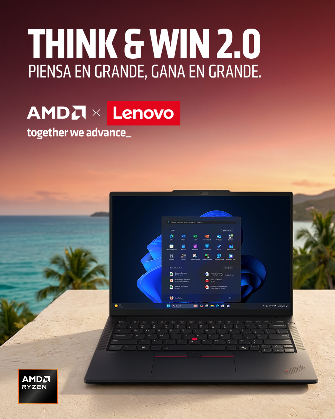 Think & Win - Lenovo x AMD