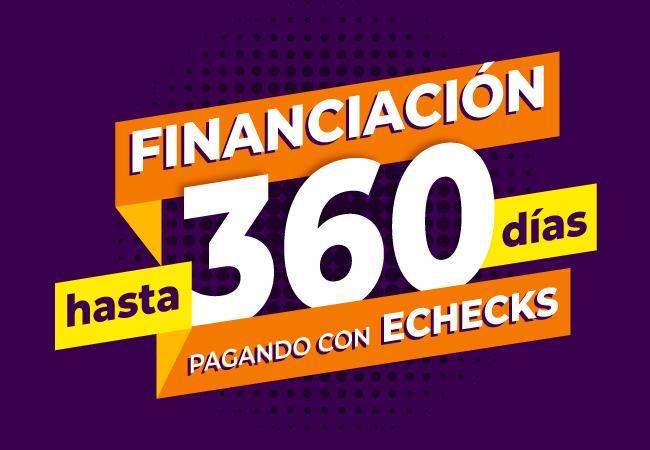 Financiación hasta 360 días